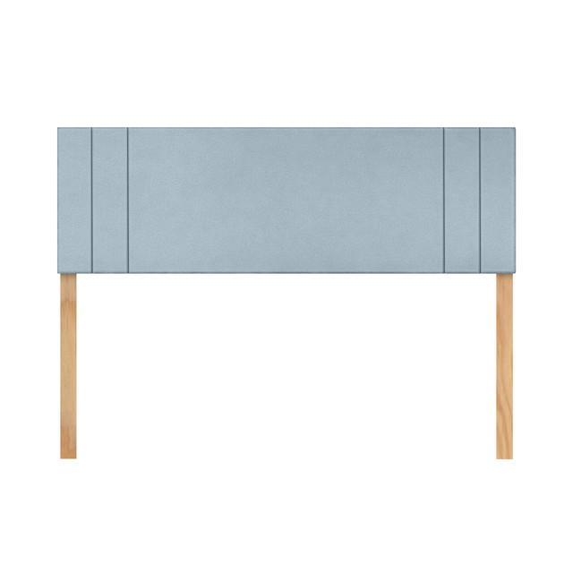 Cabecera Queen Size Raya Lateral Cielo 3 En 1 Moderna