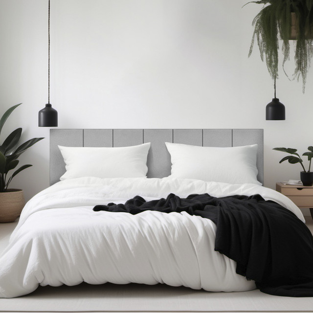Foto 2 | Cabecera Queen Size Raya Vertical Gris 3 En 1 Moderna