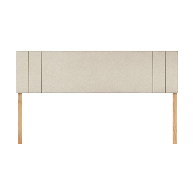 Cabecera King Size Raya Lateral Natural 3 En 1 Moderna