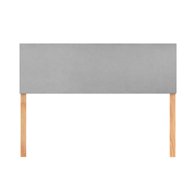 Cabecera Matrimonial Lisa Gris 3 En 1 Moderna $1,499
