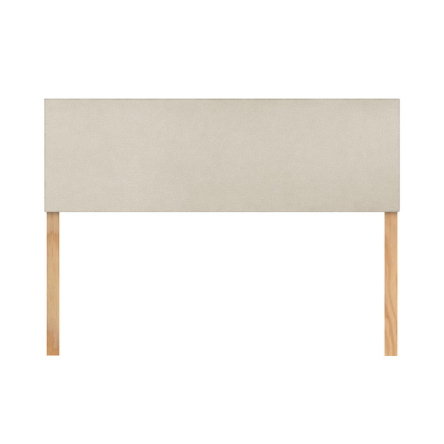 Cabecera Matrimonial Lisa Natural 3 En 1 Moderna
