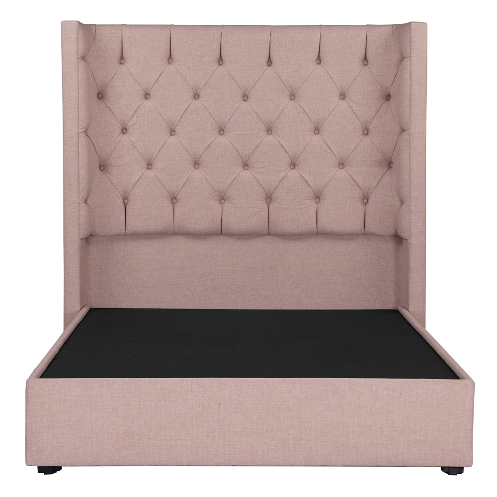 Cabecera Dicasa Tartuk Color Pink Individual + Base Cama Dicasa Color Pink Individual $7,599