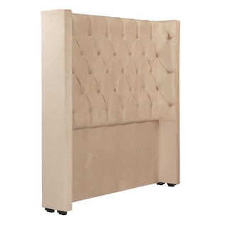 Foto 3 | Cabecera Dicasa Tartuk Color Beige Matrimonial + Base Cama Dicasa Color Beige Matrimonial