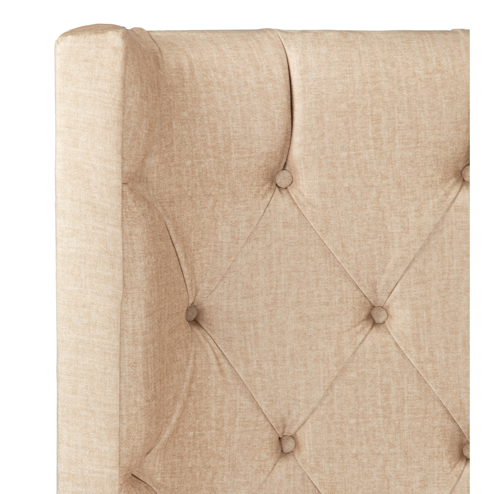 Foto 5 pulgar | Cabecera Dicasa Tartuk Color Beige Matrimonial + Base Cama Dicasa Color Beige Matrimonial