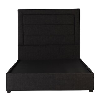 Foto 1 | Cabecera Dicasa Blend Color Negro Matrimonial + Base Cama Dicasa Color Negro Matrimonial