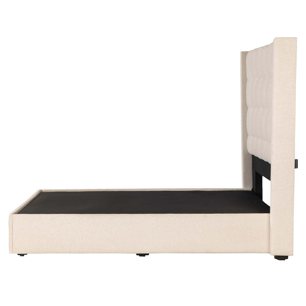 Foto 3 pulgar | Cabecera Dicasa Titan Color Beige Claro King Size + Base Cama Dicasa Color Beige Claro King Size