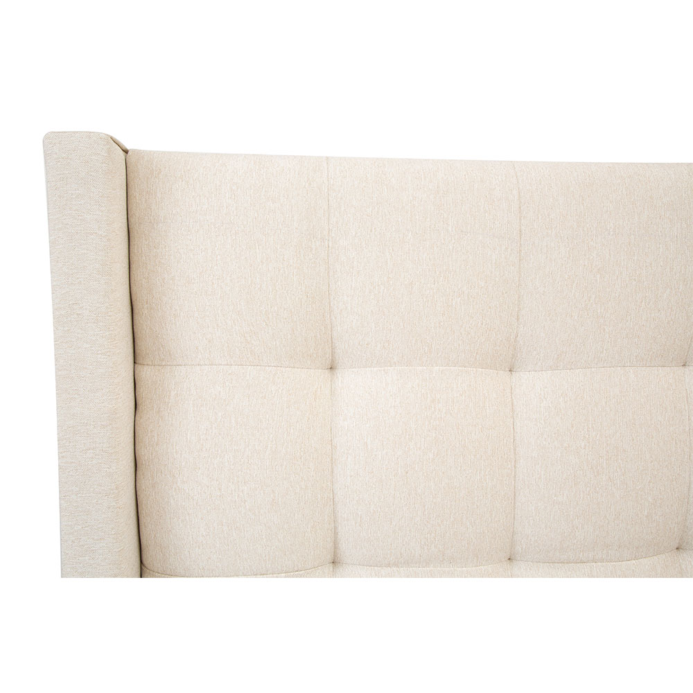 Foto 6 pulgar | Cabecera Dicasa Titan Color Beige Claro King Size + Base Cama Dicasa Color Beige Claro King Size