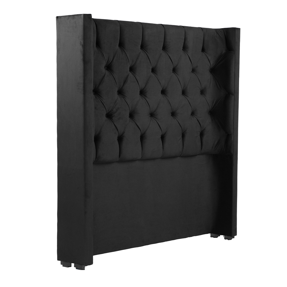 Foto 4 | Cabecera Dicasa Tartuk Color Negro Matrimonial + Base Cama Dicasa Color Negro Matrimonial