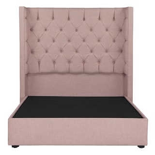 Foto 1 | Cabecera Dicasa Tartuk Color Pink Matrimonial + Base Cama Dicasa Color Pink Matrimonial