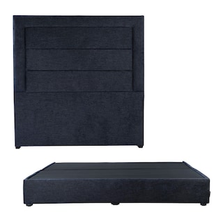 Foto 1 | Cabecera Dicasa Blend Color Azul King Size + Base Cama Dicasa Color Azul King Size