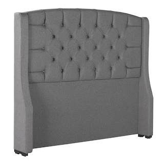 Foto 4 | Cabecera Dicasa Sitka Color Gris Matrimonial + Base Cama Dicasa Color Gris Matrimonial