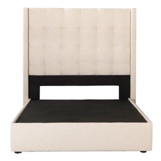 Foto 1 | Cabecera Dicasa Titan Color Beige Claro Matrimonial + Base Cama Dicasa Color Beige Claro Matrimonial