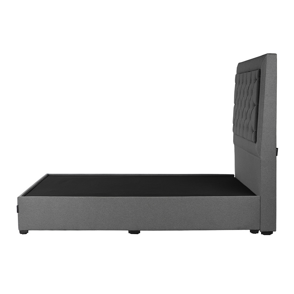 Foto 3 | Cabecera Dicasa Mary Color Gris King Size + Base Cama Dicasa Color Gris King Size