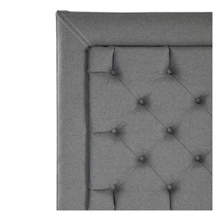 Foto 5 | Cabecera Dicasa Mary Color Gris King Size + Base Cama Dicasa Color Gris King Size