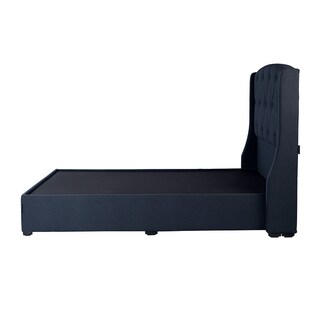 Foto 3 | Cabecera Dicasa Zefyr Color Azul King Size + Base Cama Dicasa Color Azul King Size