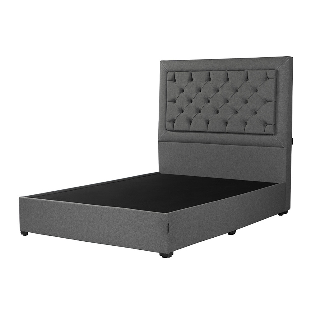 Foto 2 | Cabecera Dicasa Mary Color Gris Queen Size + Base Cama Dicasa Color Gris Queen Size