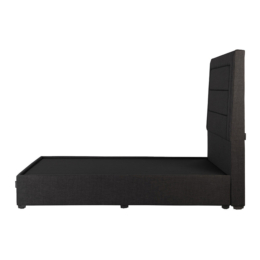 Foto 4 pulgar | Cabecera Dicasa Blend Color Negro King Size + Base Cama Dicasa Color Negro King Size