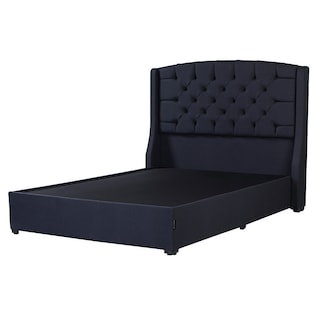 Foto 2 | Cabecera Dicasa Sitka Color Azul King Size + Base Cama Dicasa Color Azul King Size