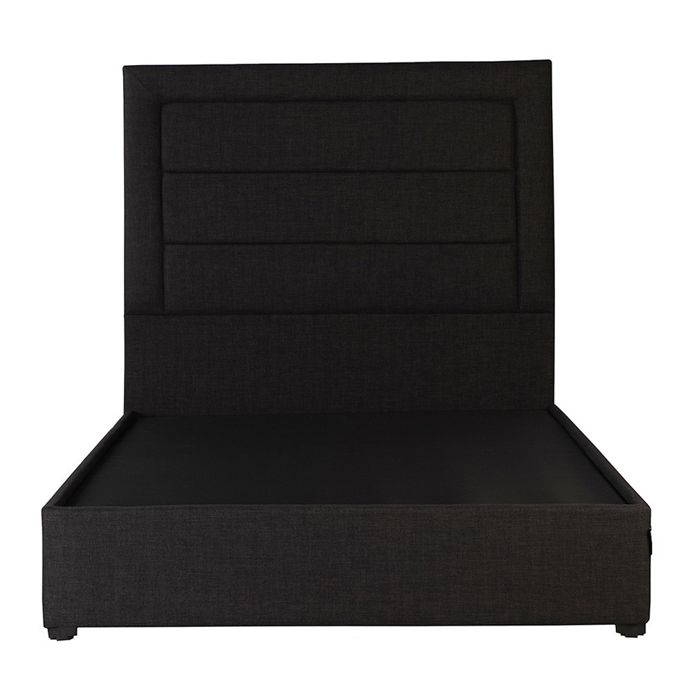 Foto 1 | Cabecera Dicasa Blend Color Negro Queen Size + Base Cama Dicasa Color Negro Queen Size