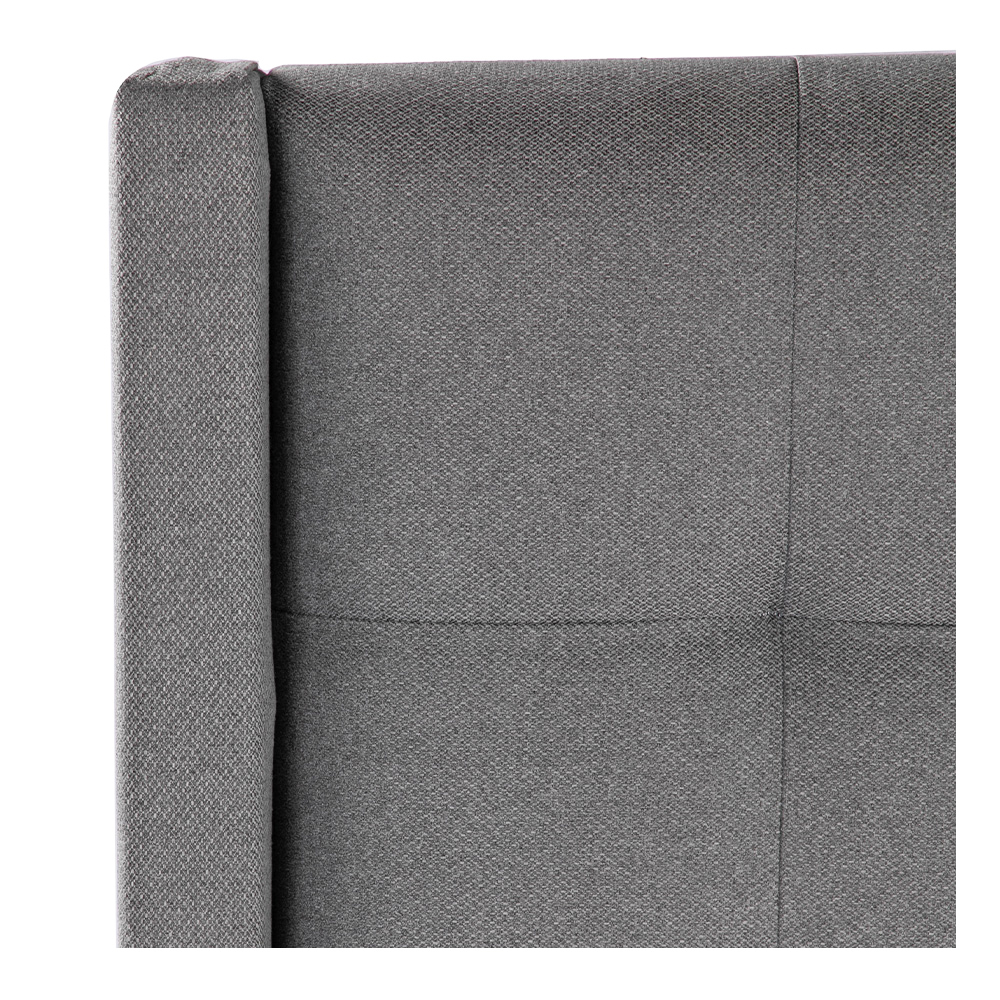 Foto 6 pulgar | Cabecera Dicasa Titan Color Gris King Size + Base Cama Dicasa Color Gris King Size