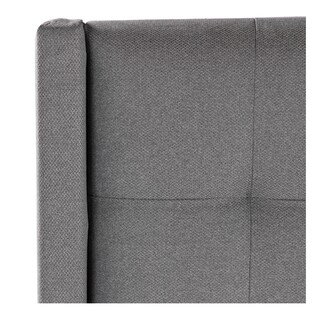 Foto 5 | Cabecera Dicasa Titan Color Gris Matrimonial + Base Cama Dicasa Color Gris Matrimonial