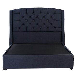 Foto 1 | Cabecera Dicasa Sitka Color Azul Queen Size + Base Cama Dicasa Color Azul Queen Size