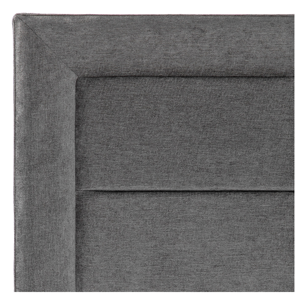 Foto 6 pulgar | Cabecera Dicasa Blend Color Gris Oscuro Individual + Base Cama Dicasa Color Gris Oscuro Individual