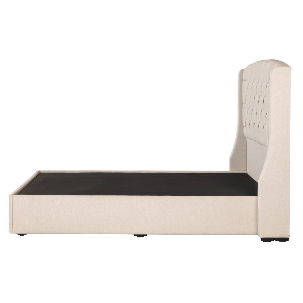 Foto 3 | Cabecera Dicasa Sitka Color Beige Claro King Size + Base Cama Dicasa Color Beige Claro King Size