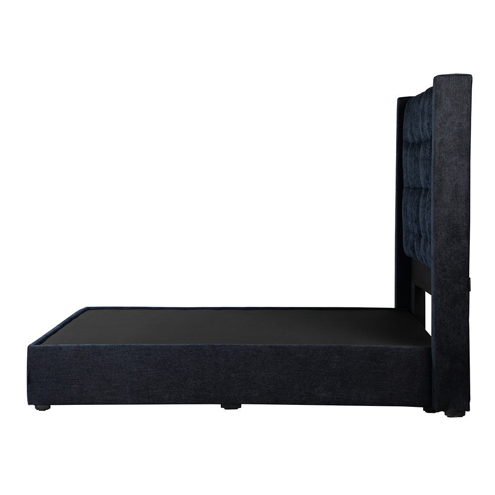 Foto 4 pulgar | Cabecera Dicasa Titan Color Azul King Size + Base Cama Dicasa Color Azul King Size
