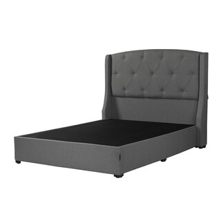 Foto 2 | Cabecera Dicasa Zefyr Color Gris King Size + Base Cama Dicasa Color Gris King Size