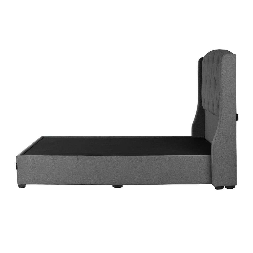 Foto 3 | Cabecera Dicasa Zefyr Color Gris King Size + Base Cama Dicasa Color Gris King Size