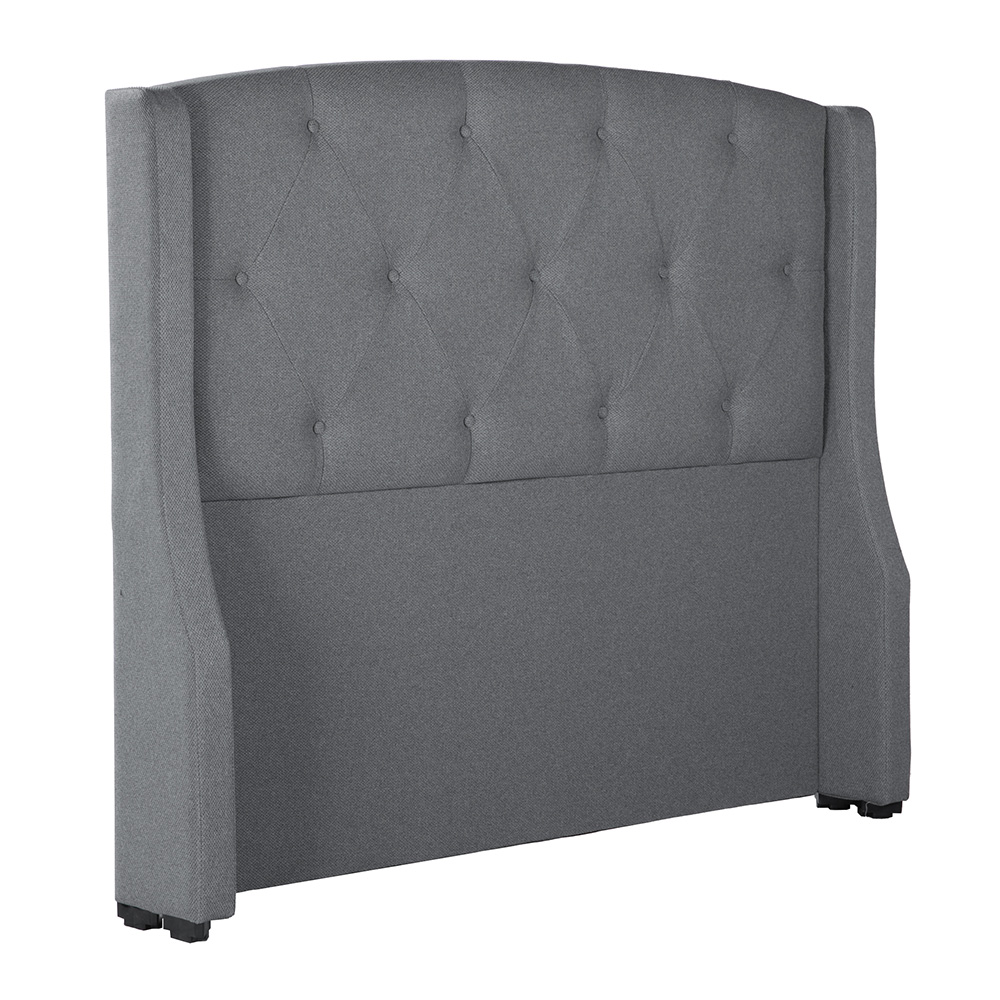 Foto 5 pulgar | Cabecera Dicasa Zefyr Color Gris King Size + Base Cama Dicasa Color Gris King Size