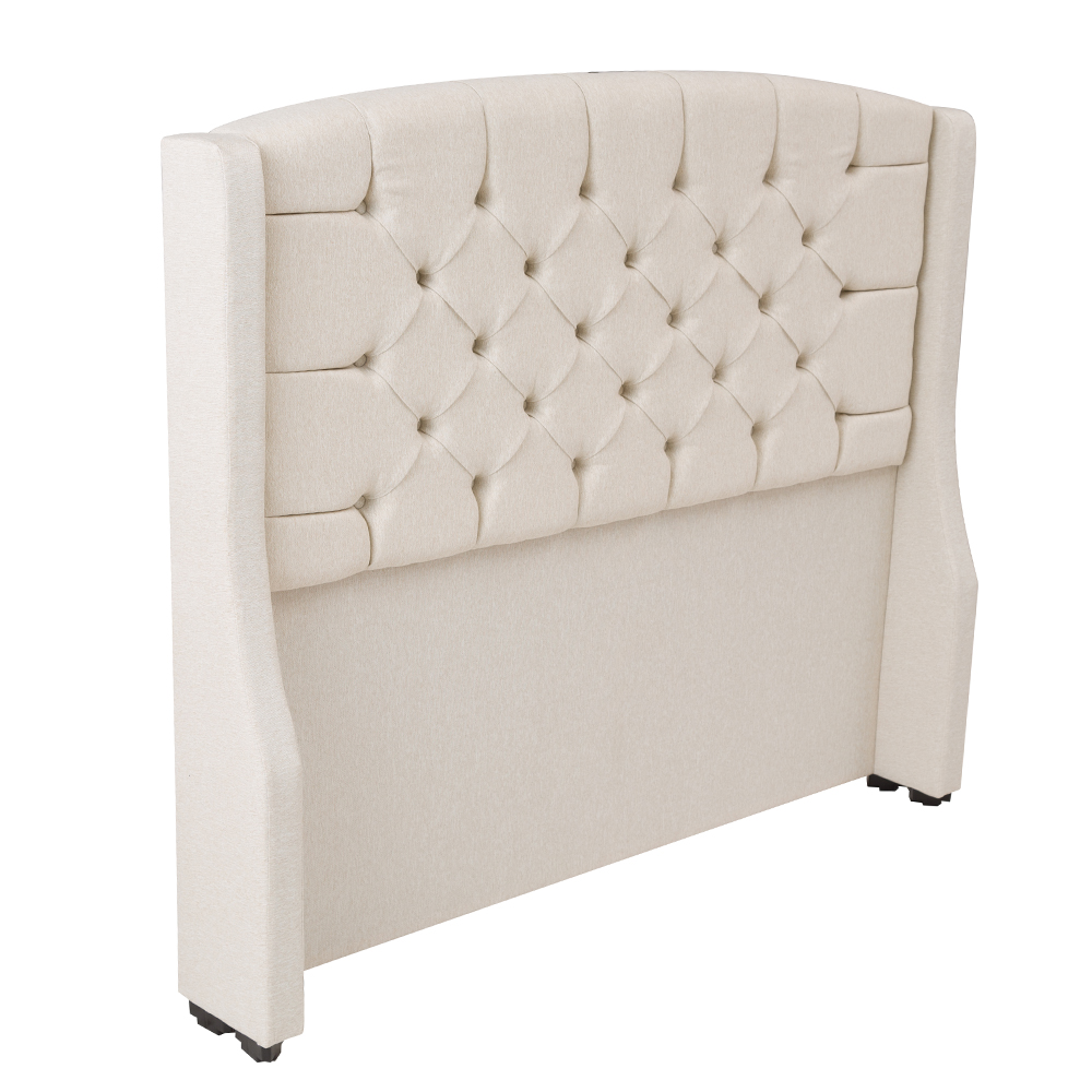 Foto 5 pulgar | Cabecera Dicasa Sitka Color Beige Claro Queen Size + Base Cama Dicasa Color Beige Claro Queen Size