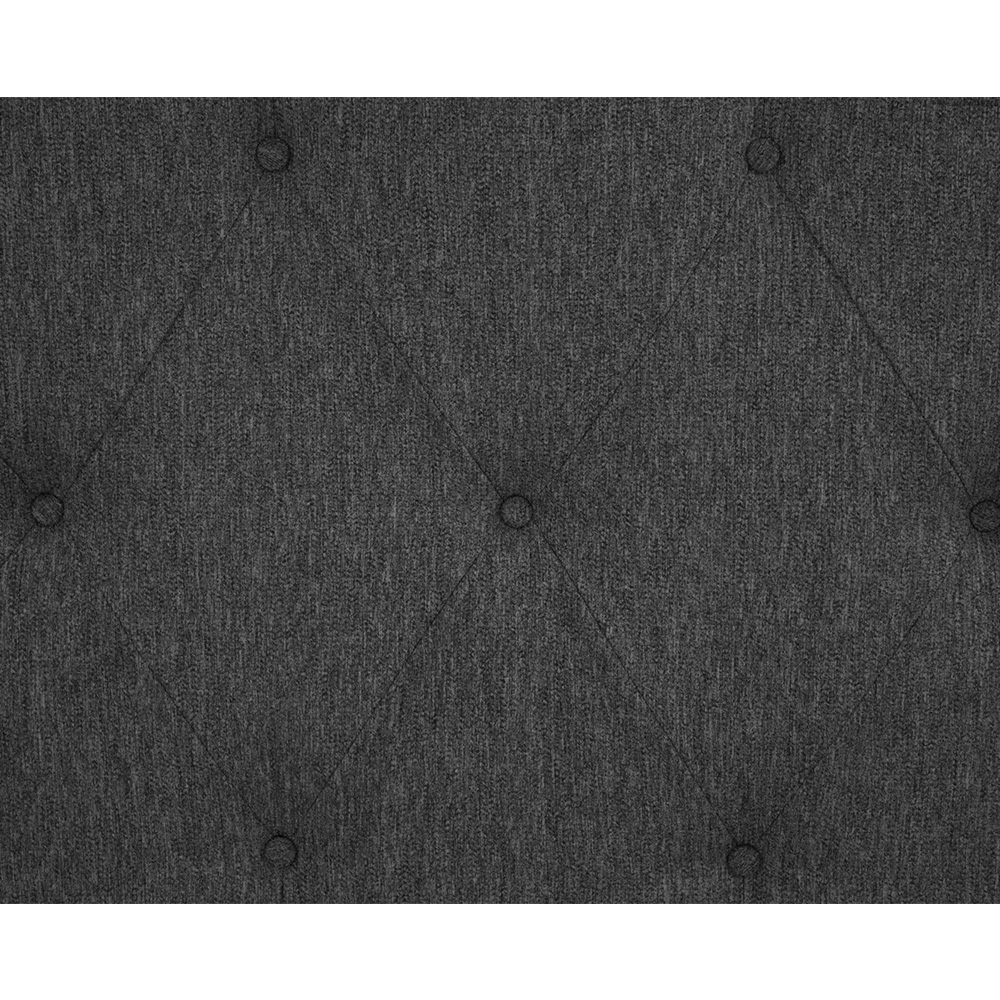 Foto 5 pulgar | Cabecera Dicasa Zefyr Color Gris Carbon Queen Size