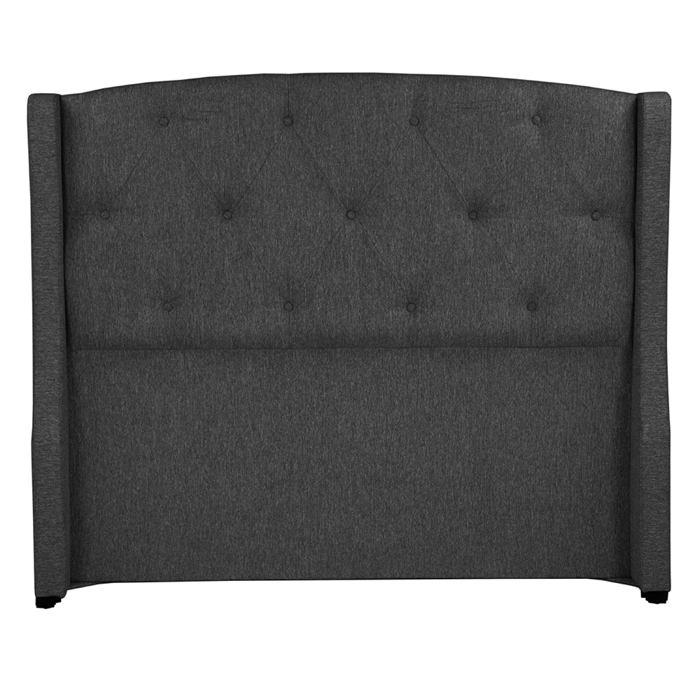 Cabecera Dicasa Zefyr Color Gris Carbon King Size