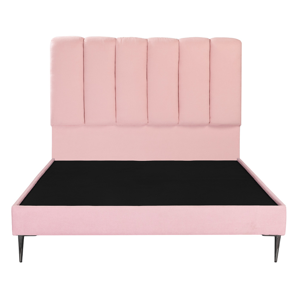 Foto 3 pulgar | Cabecera Dicasa Kami Slim  Pink Queen Size + Base Cama Slim