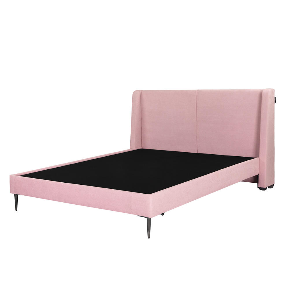 Foto 4 pulgar | Cabecera Dicasa Milan Slim  Pink Individual + Base Cama Slim