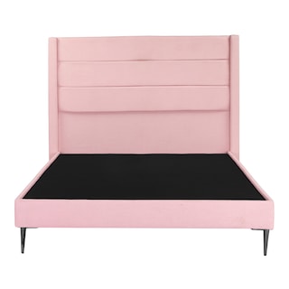 Foto 2 | Cabecera Dicasa Lugo Slim Pink Queen Size + Base Cama Slim