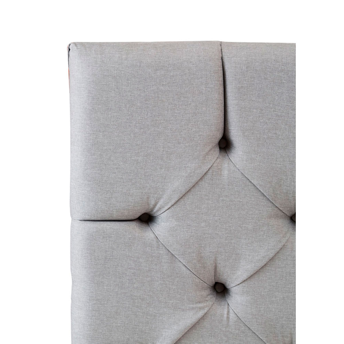 Foto 6 pulgar | Cabecera Dicasa Capri Color Gris King Size  + Base Cama Dicasa Color Gris King Size