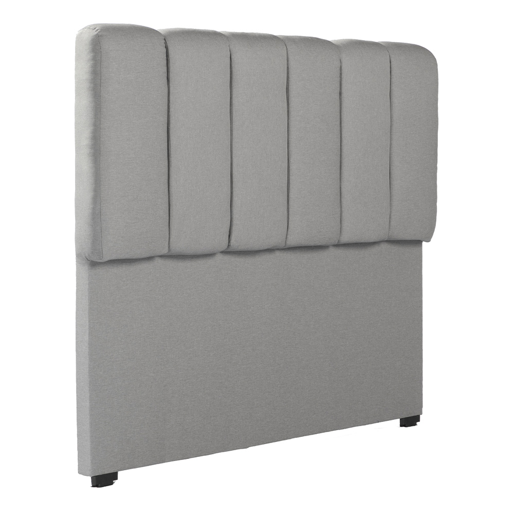 Foto 5 pulgar | Cabecera Dicasa Kami Color Gris King Size  + Base Cama Dicasa Color Gris King Size