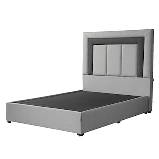Foto 2 | Cabecera Dicasa Bora Color Gris King Size + Base Cama Dicasa Color Gris King Size
