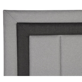 Foto 5 | Cabecera Dicasa Bora Color Gris King Size + Base Cama Dicasa Color Gris King Size
