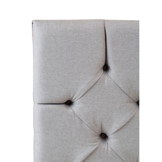 Foto 5 | Cabecera Dicasa Capri Color Gris Queen Size + Base Cama Dicasa Color Gris Queen Size