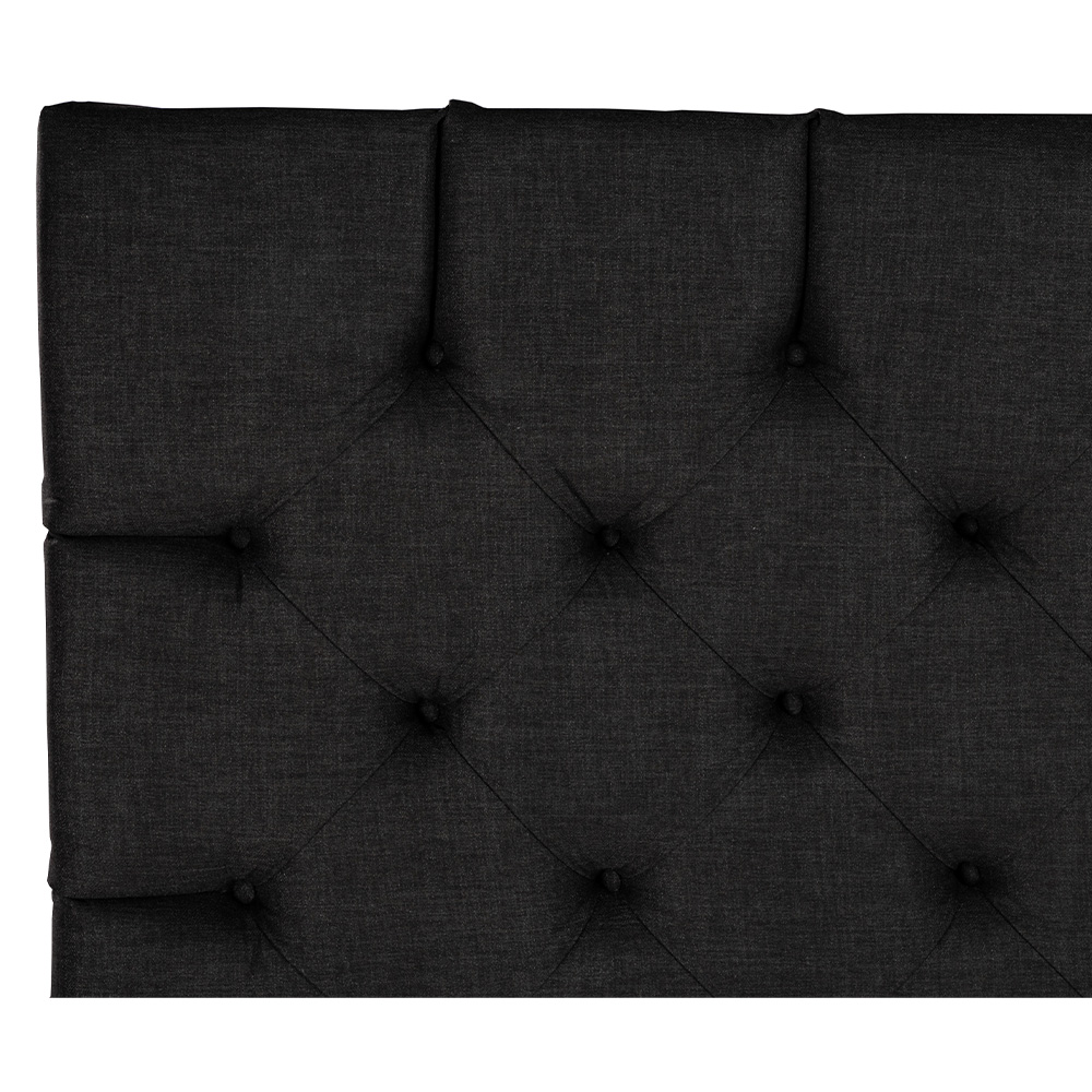 Foto 6 pulgar | Cabecera Dicasa Capri Color Negro Individual + Base Cama Dicasa Color Negro Individual