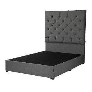 Foto 2 | Cabecera Dicasa Capri Color Gris King Size + Base Cama Dicasa Color Gris King Size