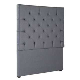 Foto 4 | Cabecera Dicasa Capri Color Gris King Size + Base Cama Dicasa Color Gris King Size