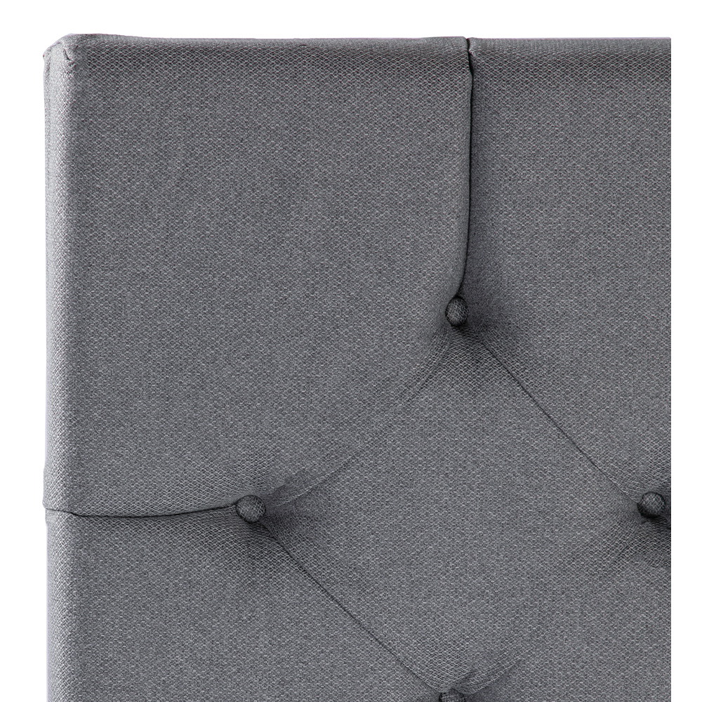 Foto 5 | Cabecera Dicasa Capri Color Gris King Size  + Base Cama Dicasa Color Gris King Size