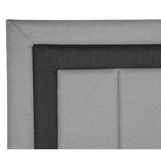 Foto 5 | Cabecera Dicasa Bora Color Gris Individual + Base Cama Dicasa Color Gris Individual