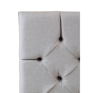 Foto 5 | Cabecera Dicasa Capri Color Gris Individual + Base Cama Dicasa Color Gris Individual