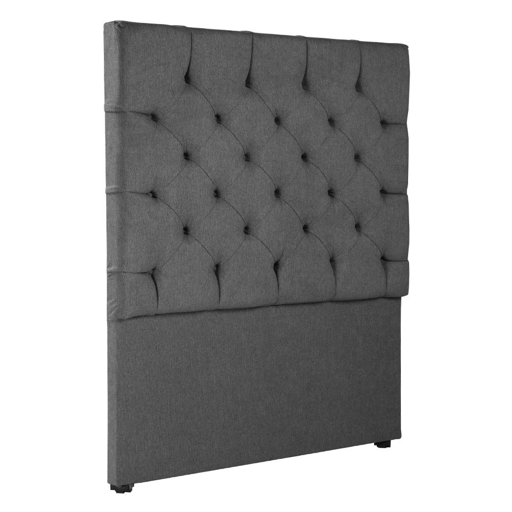Foto 4 | Cabecera Dicasa Capri Color Gris Individual + Base Cama Dicasa Color Gris Individual